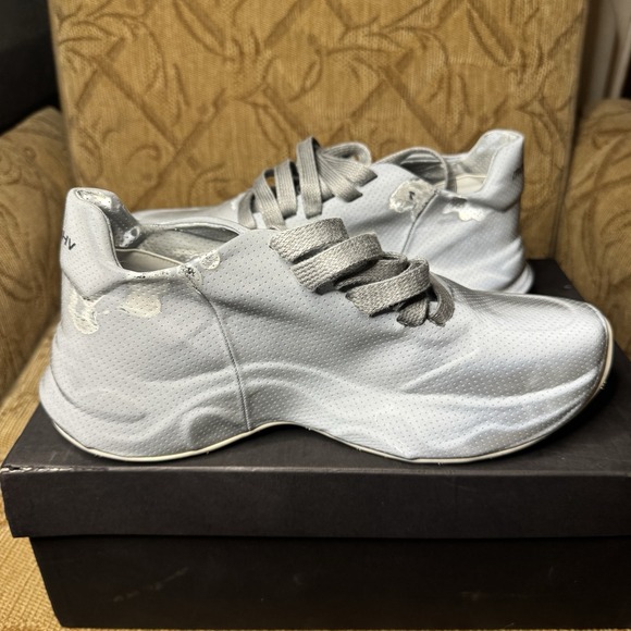 MISBHV REFLECTIVE MOON TRAINER SNEAKERS, Grey/Silver, US Men\'s‎ 41 main image 14